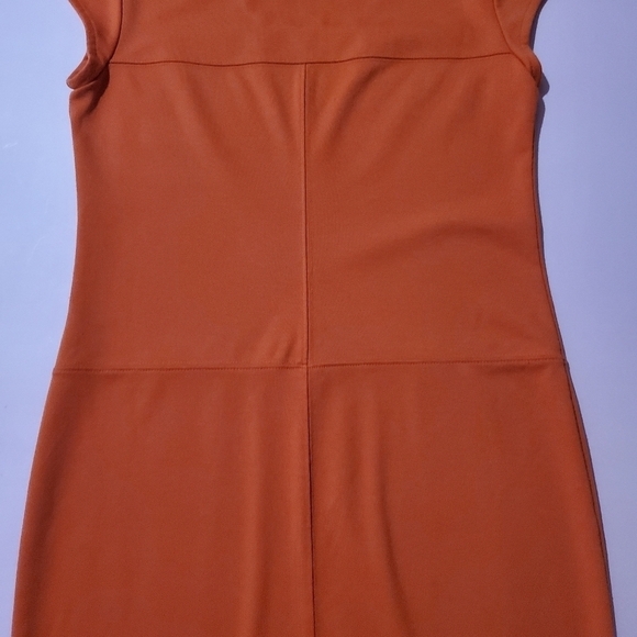 🧡 Banana Republic Vintage Y2K 00s Orange Dress 🧡 - Picture 7 of 8